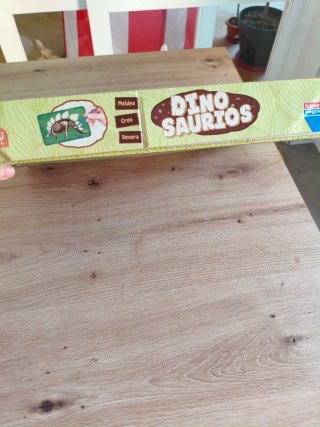 Juego Alfarería escayola Dinosaurios Falomir