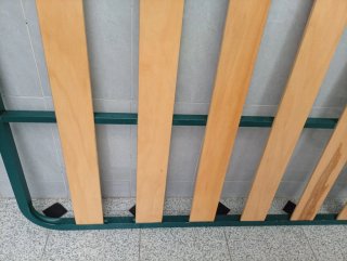Somier 90cm Metal y Madera