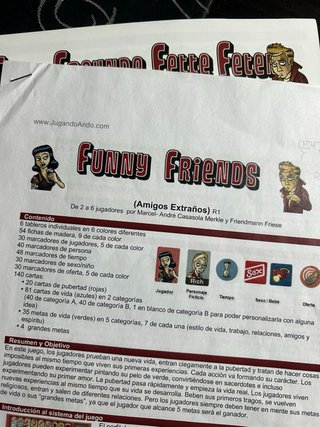 Juego de mesa Funny friends