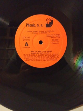 LP Jerry Lee Lewis y Carl Perkins Rock'n'Roll