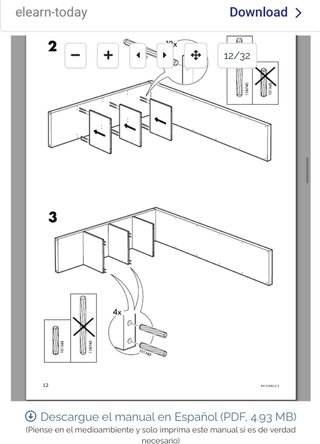 Mueble TV salón blanco y gris