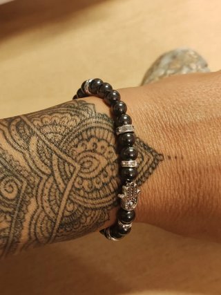Bracciale donna con ciondolo mano di Fatima