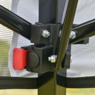 Carpa Plegable Blanca y Gris