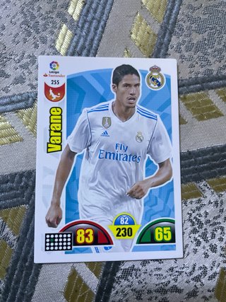 Carta Futbolista Carvajal Real Madrid