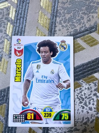 Carta Futbolista Carvajal Real Madrid