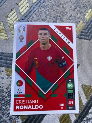 CR7 Capitán Topps Cristiano Ronaldo Portugal