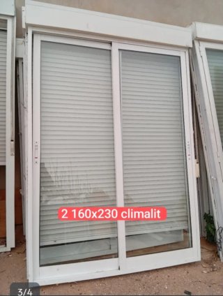 Puerta exterior aluminio 80x205