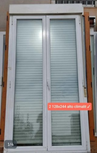 Puerta exterior aluminio 80x205
