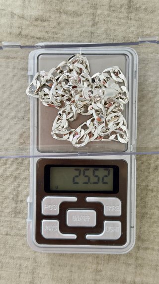 Cadena Grumet Plata 925 60cm 25.52gr