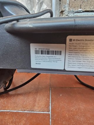 Patinete Eléctrico Xiaomi modelo essencial