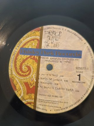 PRINCE SIGN O THE TIMES DOBLE LP ORIGINAL