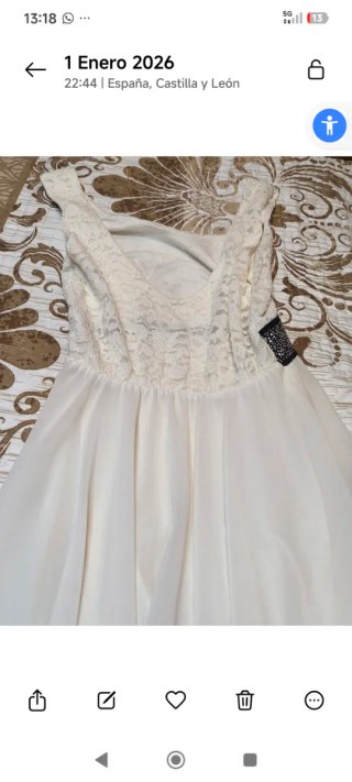 Vestido Verano Mujer Talla M/L