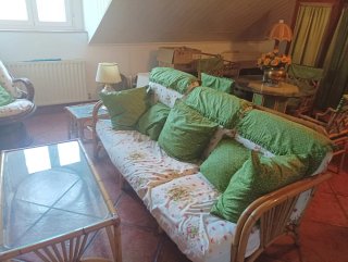 Conjunto Muebles Bambú Salón/Comedor