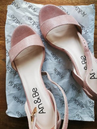 Sandalias An&Be de color rosa