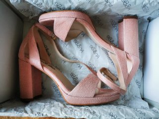 Sandalias An&Be de color rosa