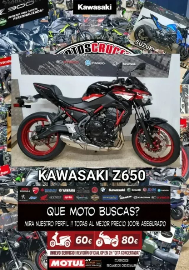 7 2026 VER DESCRIPCIÓN OFERTA KAWASAKI Z650/900RS