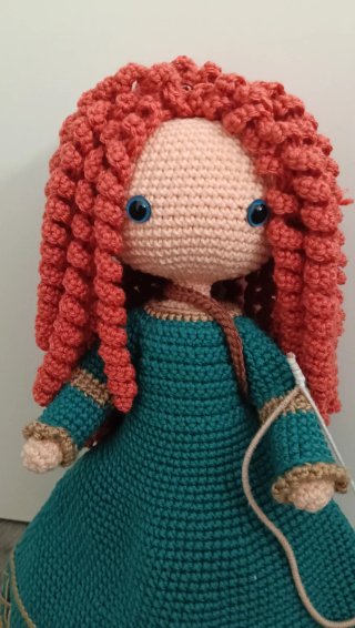 Amigurumi Princesa Mérida