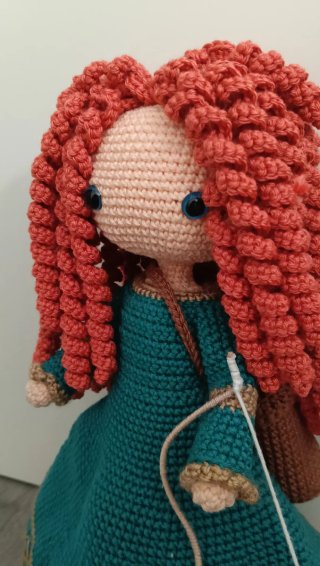 Amigurumi Princesa Mérida