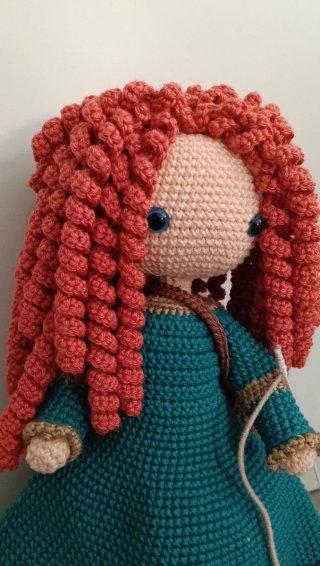 Amigurumi Princesa Mérida