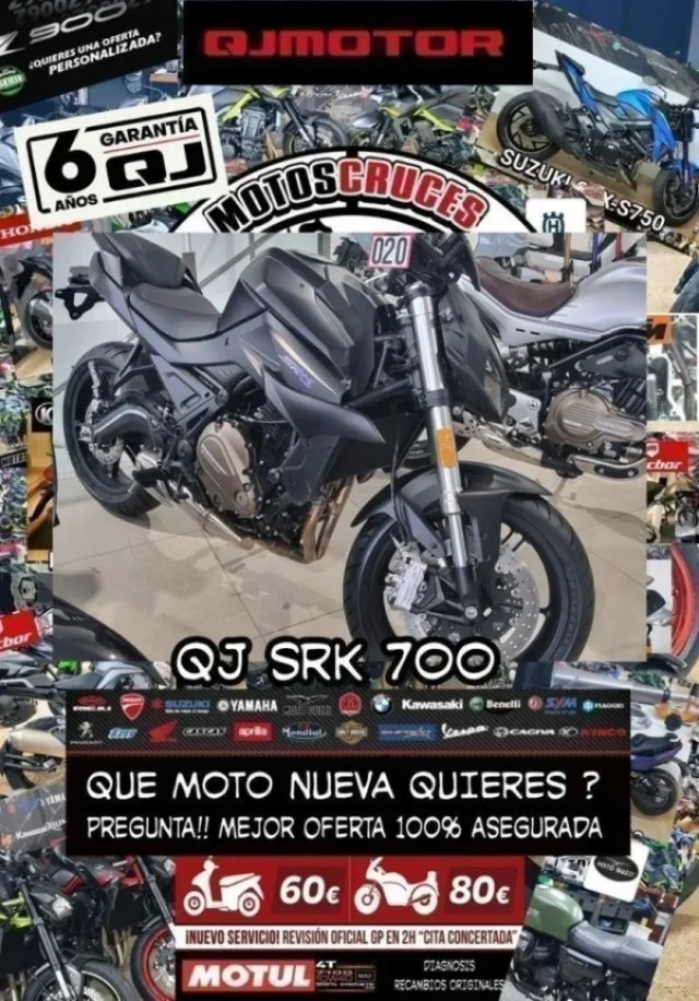 7 2026 VER DESCRIPCIÓN OFERTA QJMOTOR SQ16 LTR 125