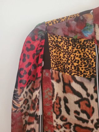 Vestido Desigual Patchwork T-Xl 42/44