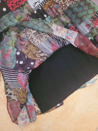Vestido Desigual Patchwork T-Xl 42/44