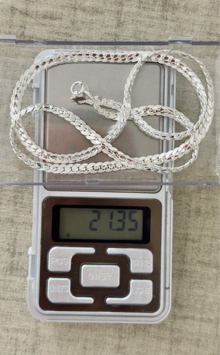 Cadena Barbada Plata 925 60cm 21,35gr