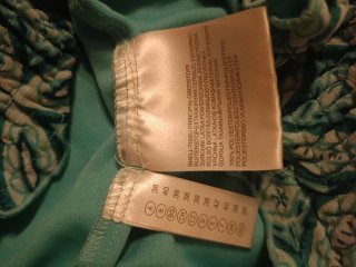 Blusa estiva Yessica verde menta. Tg 38