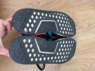 Zapatillas Adidas NMD R1 Negras Naranja