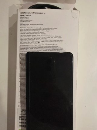 Samsung Z Fold 3 5G 256GB Negro