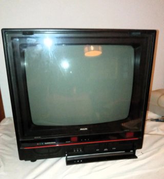 Televisor Philips 14 CRT Retro Gaming