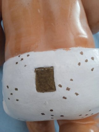 Imagen religiosa Niño Jesús con una cara preciosa