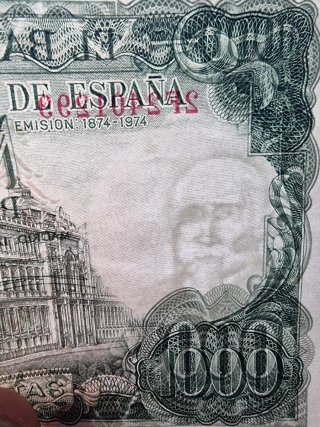 Billete 1000 Pesetas Banco de España 1971