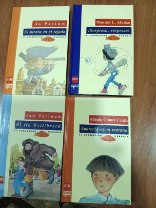 4 libros de lectura infantiles