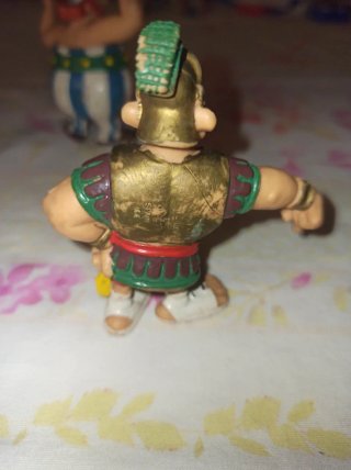 Figuras PVC Obélix, Galo y Romano