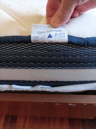 2 colchones + 2 Bases de somier + 2 base de madera