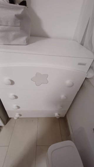 Mueble Armario Blanco Madera