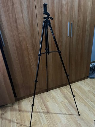 Trípode Profesional para Cámara y Móvil