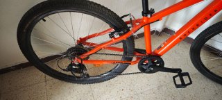 Bicicleta Montaña Niño Rockrider Naranja