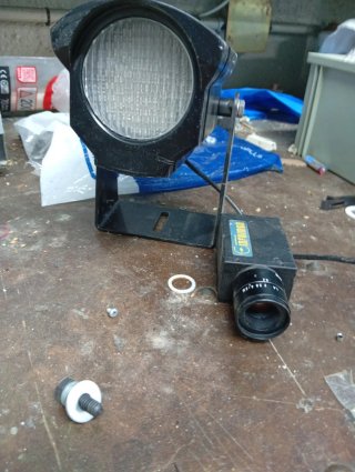 Kit Visión Artificial JAI CV-A50 + Iluminador IR