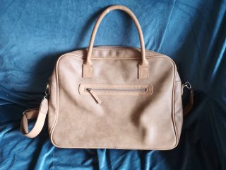 Maletín Misako Beige Polipiel