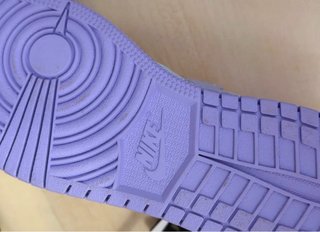 Nike Air Jordan 1 Mid Lila y Azul Pastel