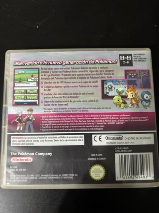 Pokemon Perla Nintendo DS