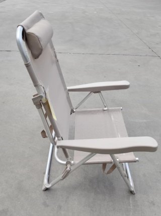 Silla plegable reclinable playa con reposacabezas