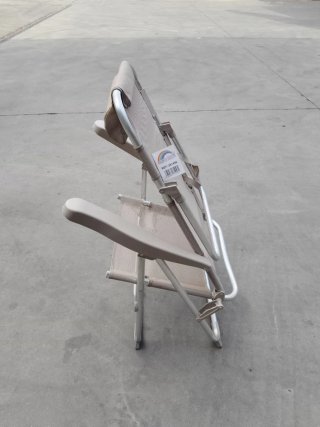 Silla plegable reclinable playa con reposacabezas