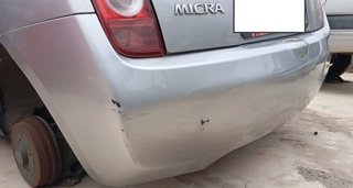Paragolpes tras nissan micra (k12e) acenta 466697