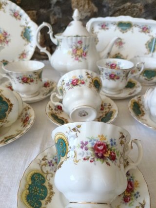 Juego de té Royal Albert Berkeley