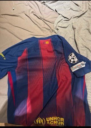 Camiseta FC Barcelona firmada por F. de Jong