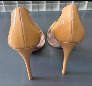 Tacones Gianvito Rossi Beige/Amarillo Talla 38.5