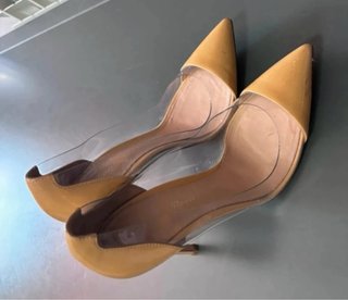 Tacones Gianvito Rossi Beige/Amarillo Talla 38.5